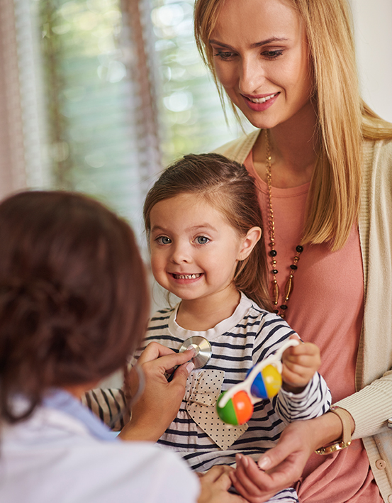 Carewell caregiver playing with a child at home